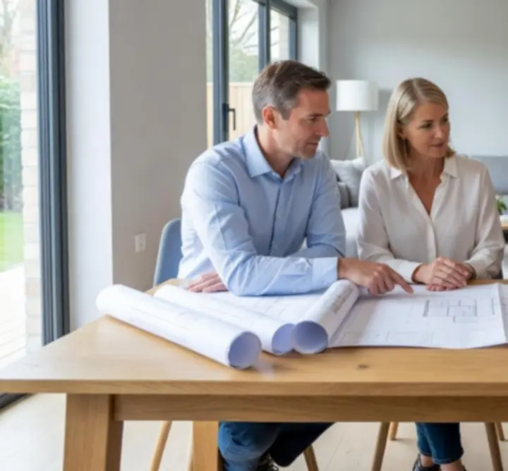 Client consultation with FORD & CO BUILDING to plan a domestic construction project