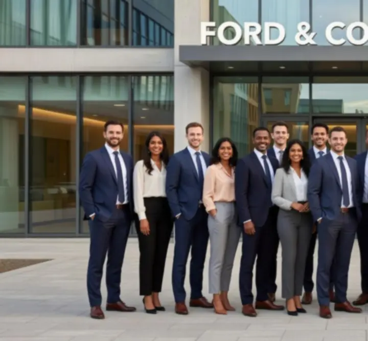 Portrait of the FORD & CO BUILDING team